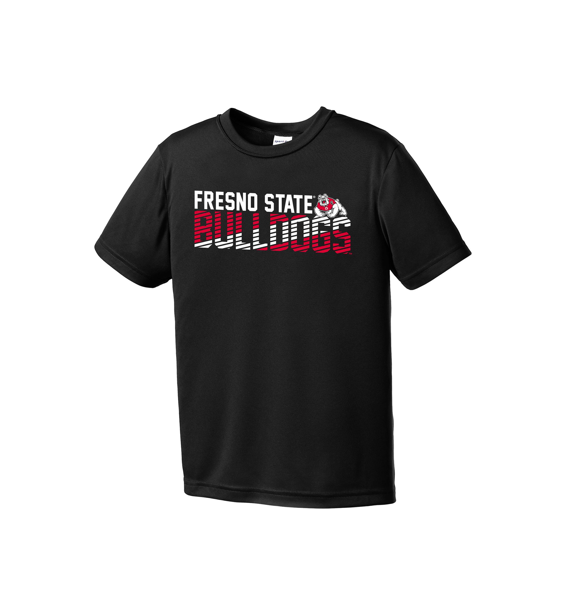 Youth NCAA Fresno State Bulldogs Diagonal Graphic T-Shirt