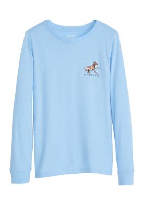 Louis Vuitton Solt Print Tee T-Shirt Short Sleeve Jersey Blue