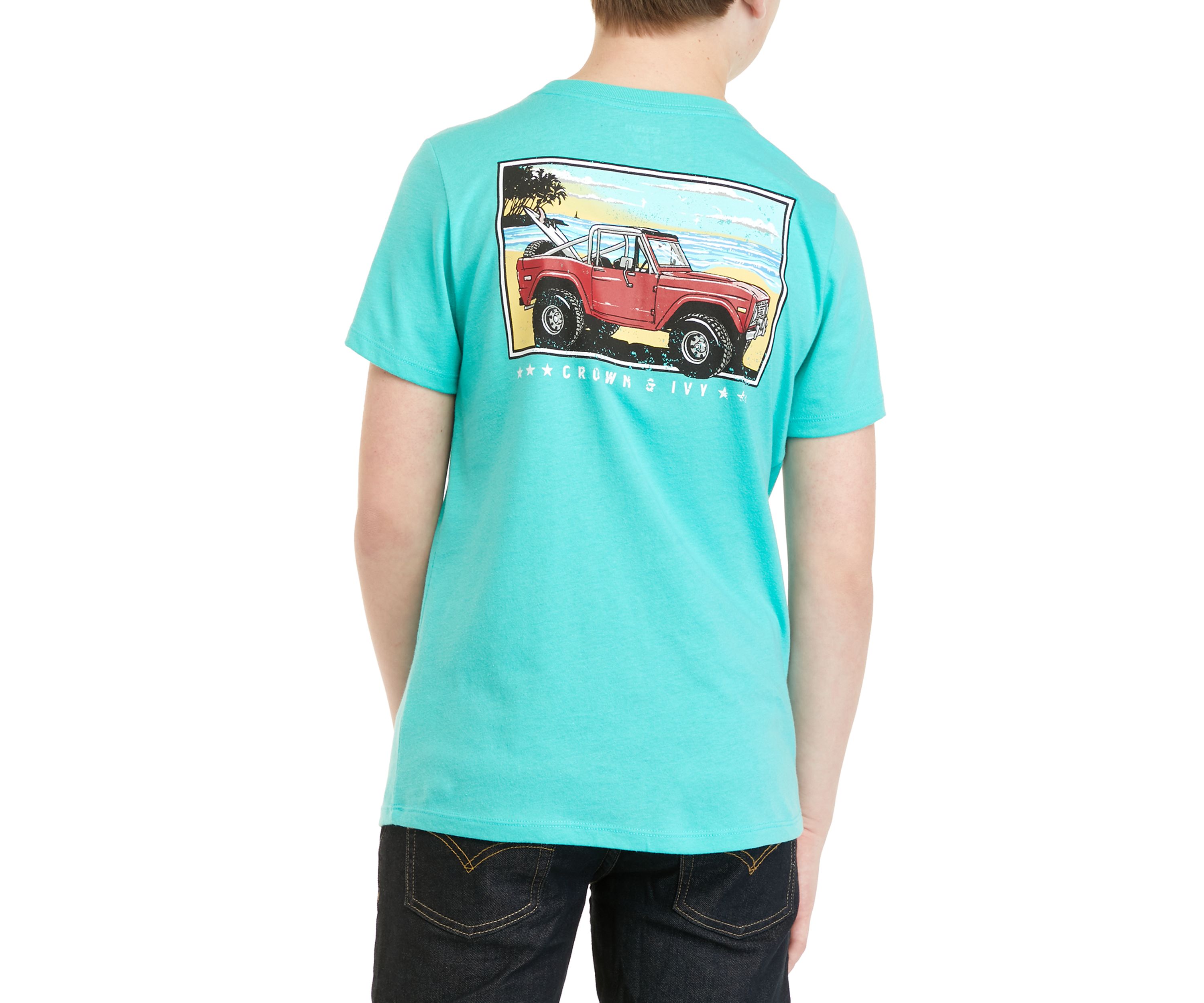 Boys 8-20 Short Sleeve Graphic T-Shirt
