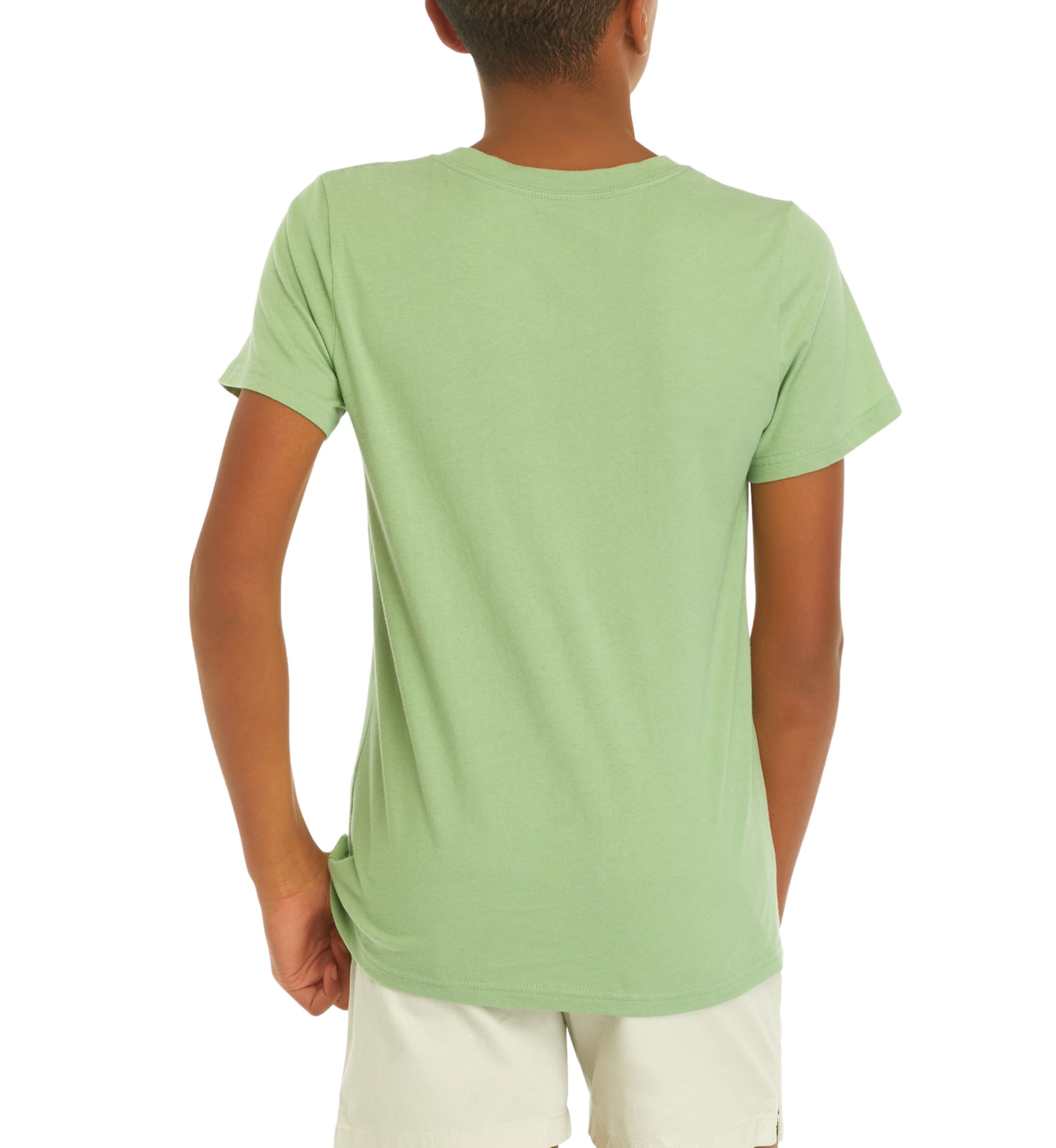 Boys 8-20 Washed Crew Neck T-Shirt