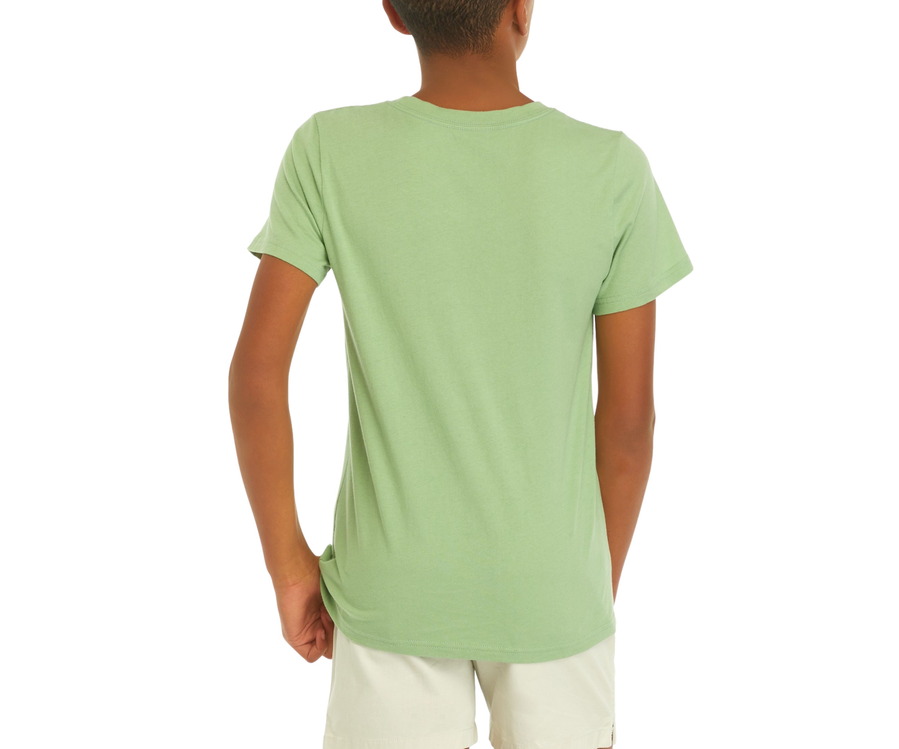 Boys 8-20 Washed Crew Neck T-Shirt