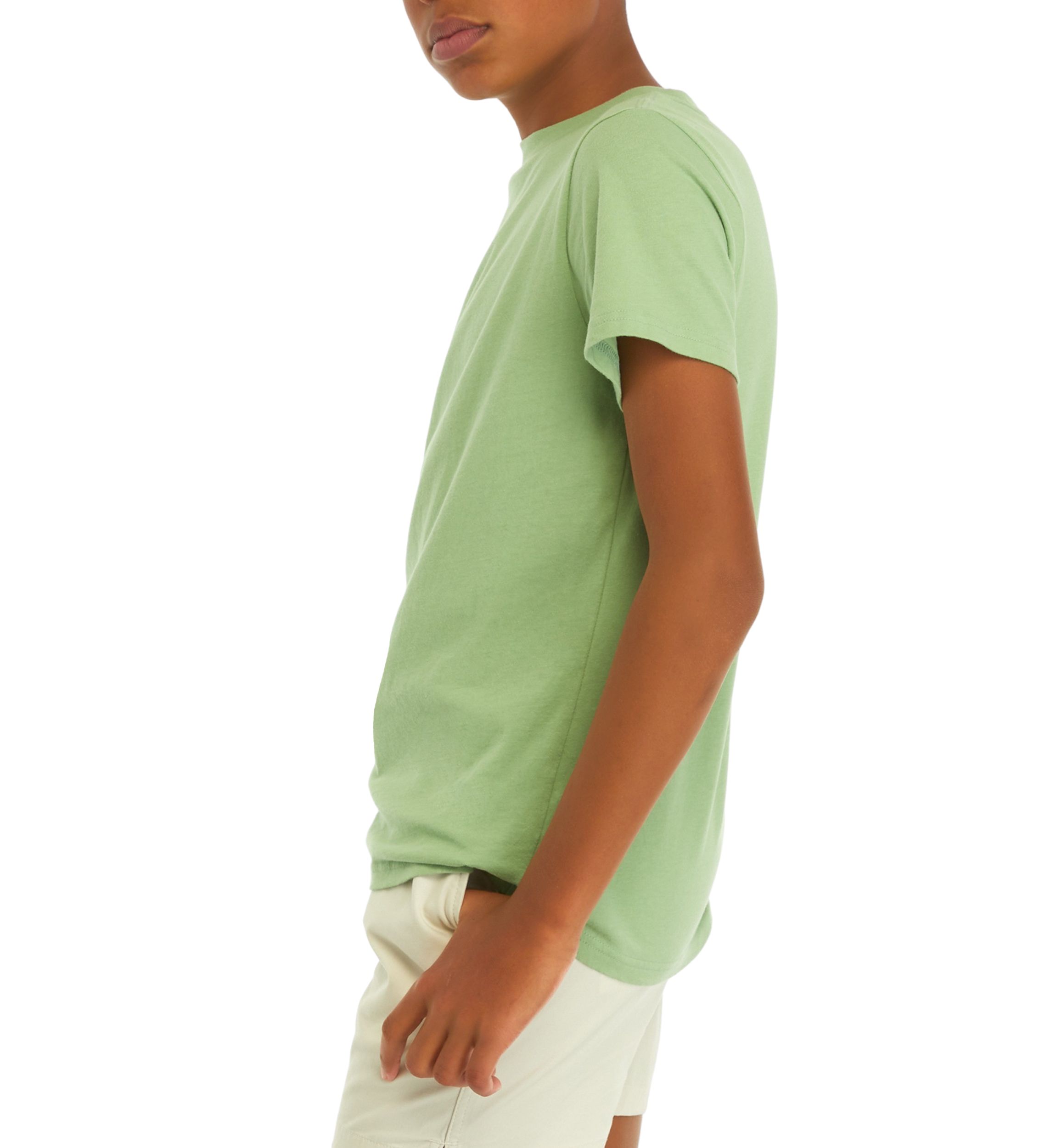 Boys 8-20 Washed Crew Neck T-Shirt