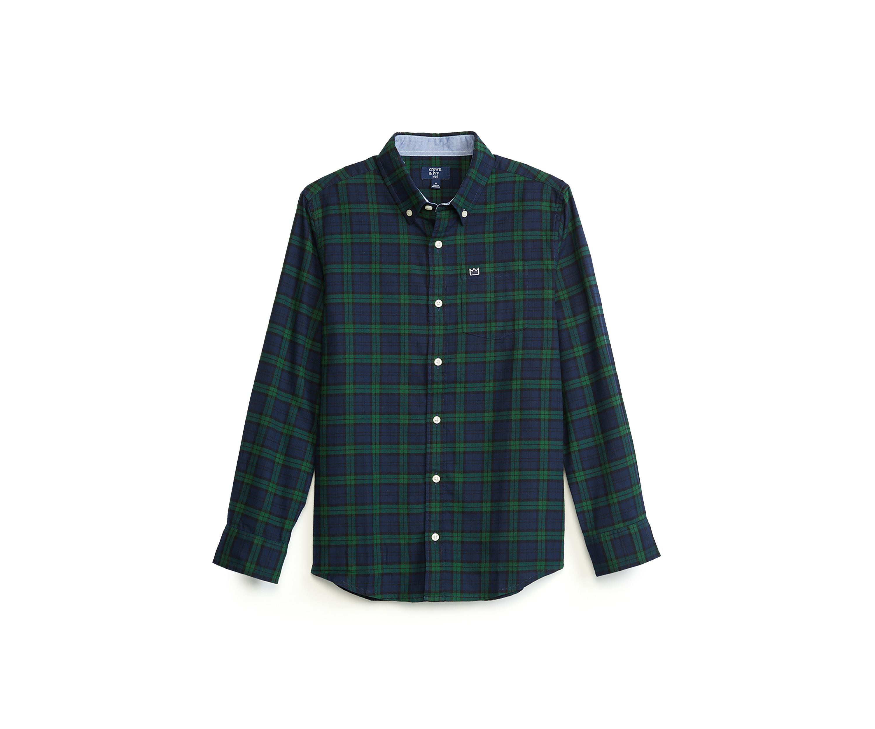 Boys 8-20 Plaid Button Up Shirt 