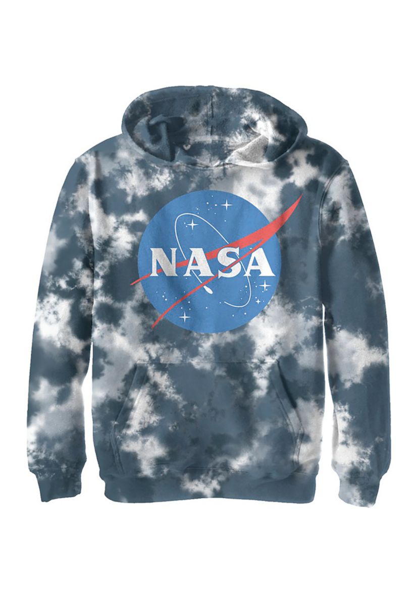 Boys 8-20 NASA Tie Dye Fleece Graphic Hoodie 