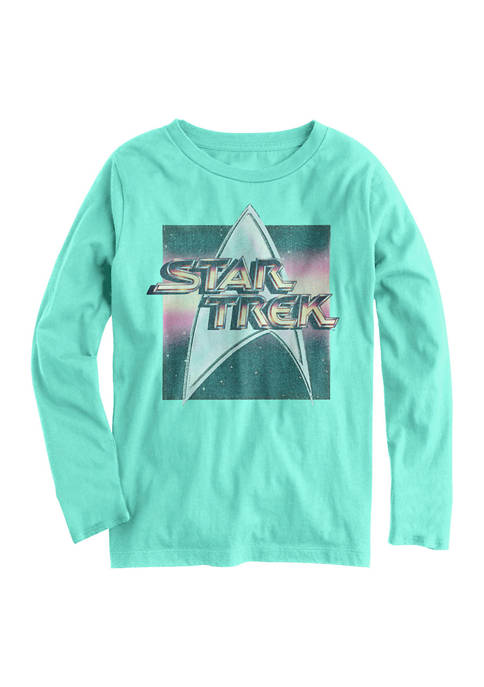 Boys 8-20 Licensed Star Trek Long Sleeve Graphic T-Shirt 