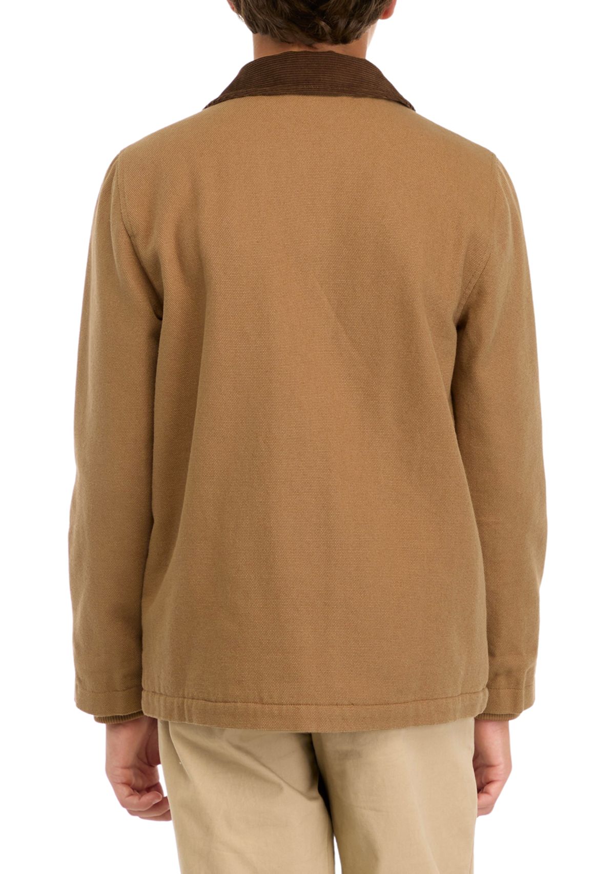 Boys 4-7 Collared Canvas Jacket 