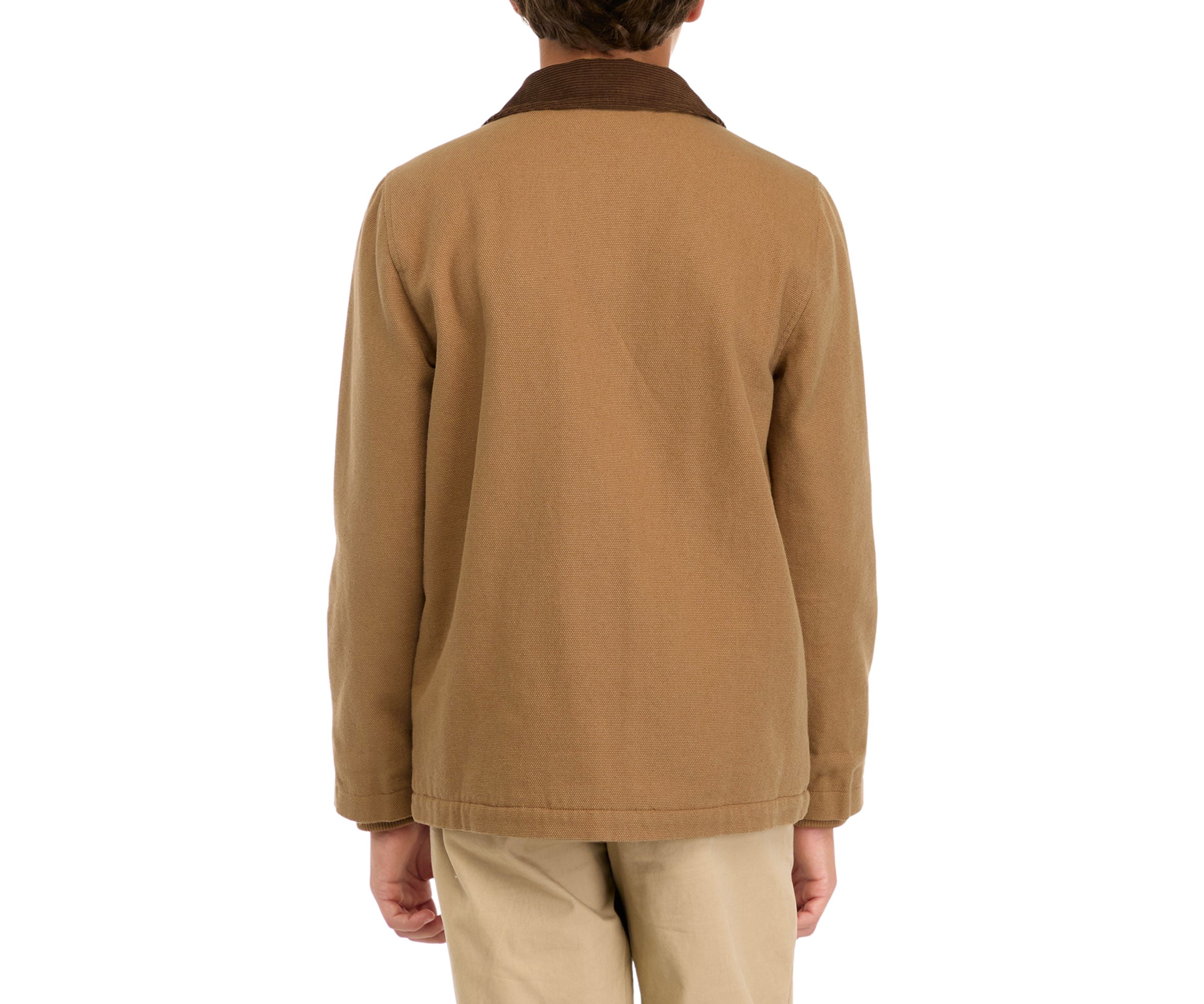 Boys 4-7 Collared Canvas Jacket 