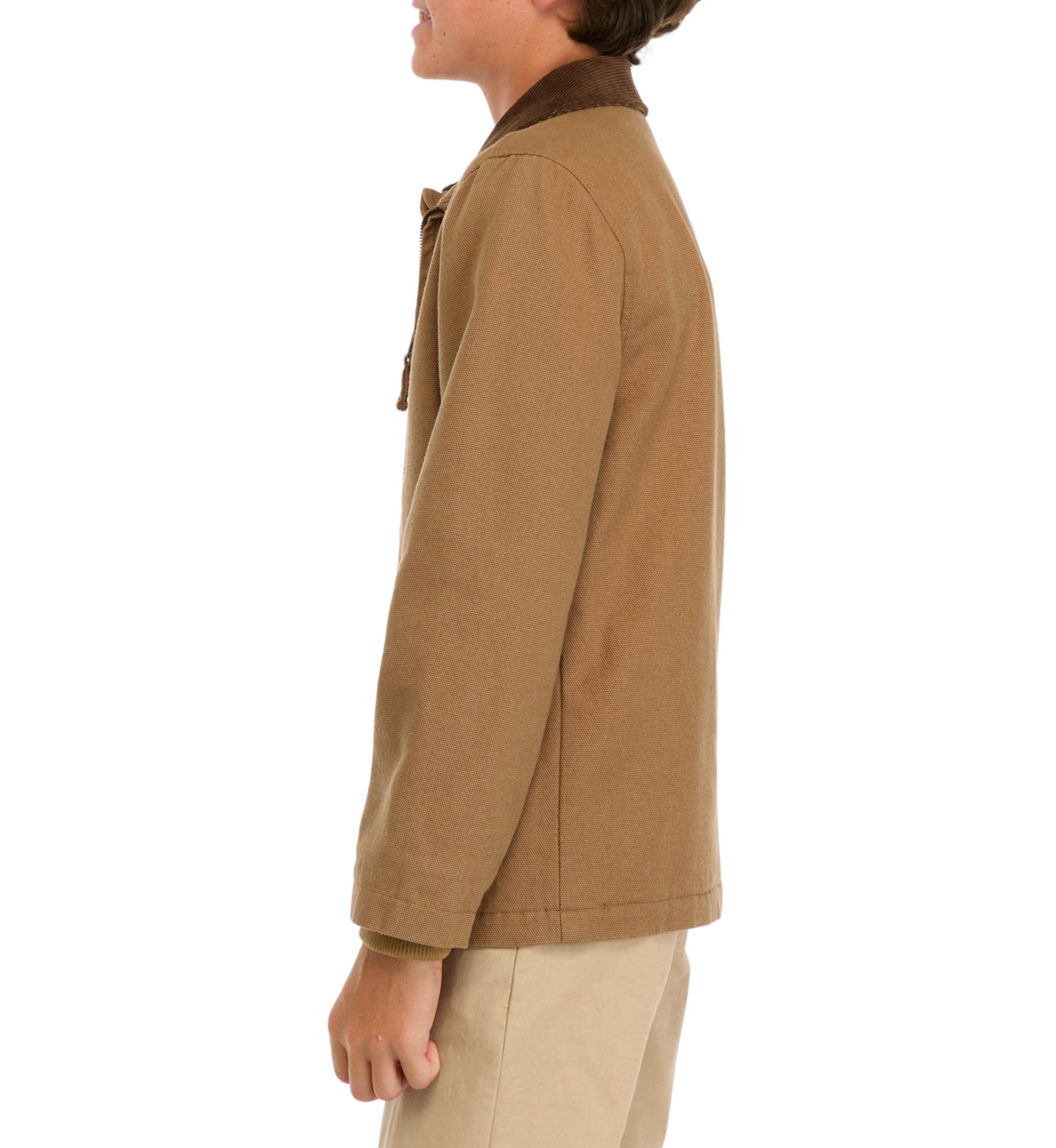 Boys 4-7 Collared Canvas Jacket 
