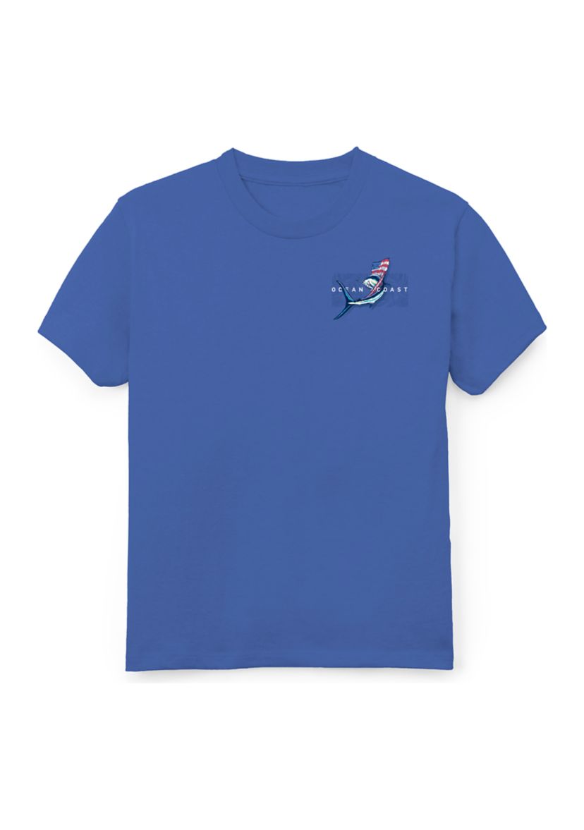 Boys 8-20 Short Sleeve Marlin Graphic T-Shirt