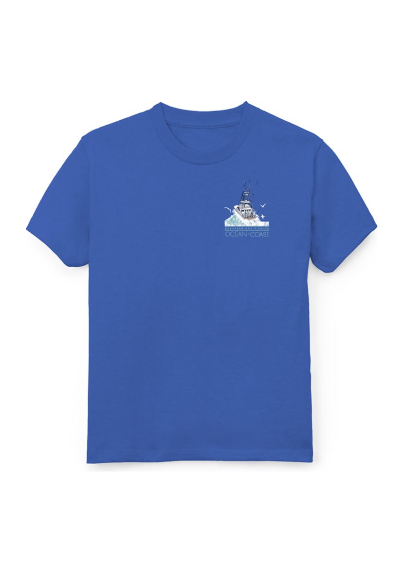 Boys 8-20 Boat Short Sleeve T-Shirt