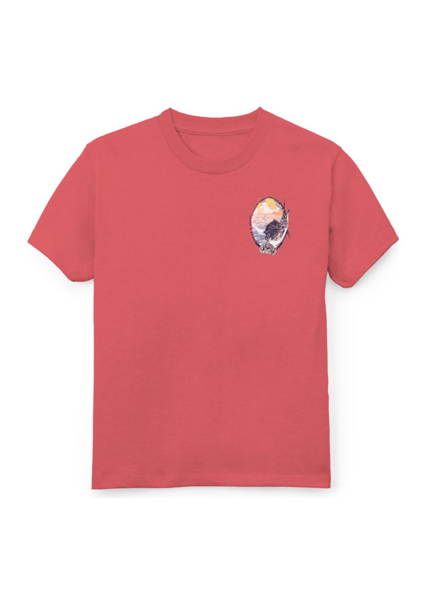 Boys 8-20 Fishing Short Sleeve T-Shirt