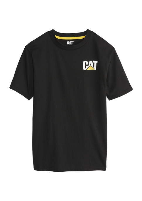 Caterpillar Boys 8-20 Short Sleeve Logo Graphic T-Shirt