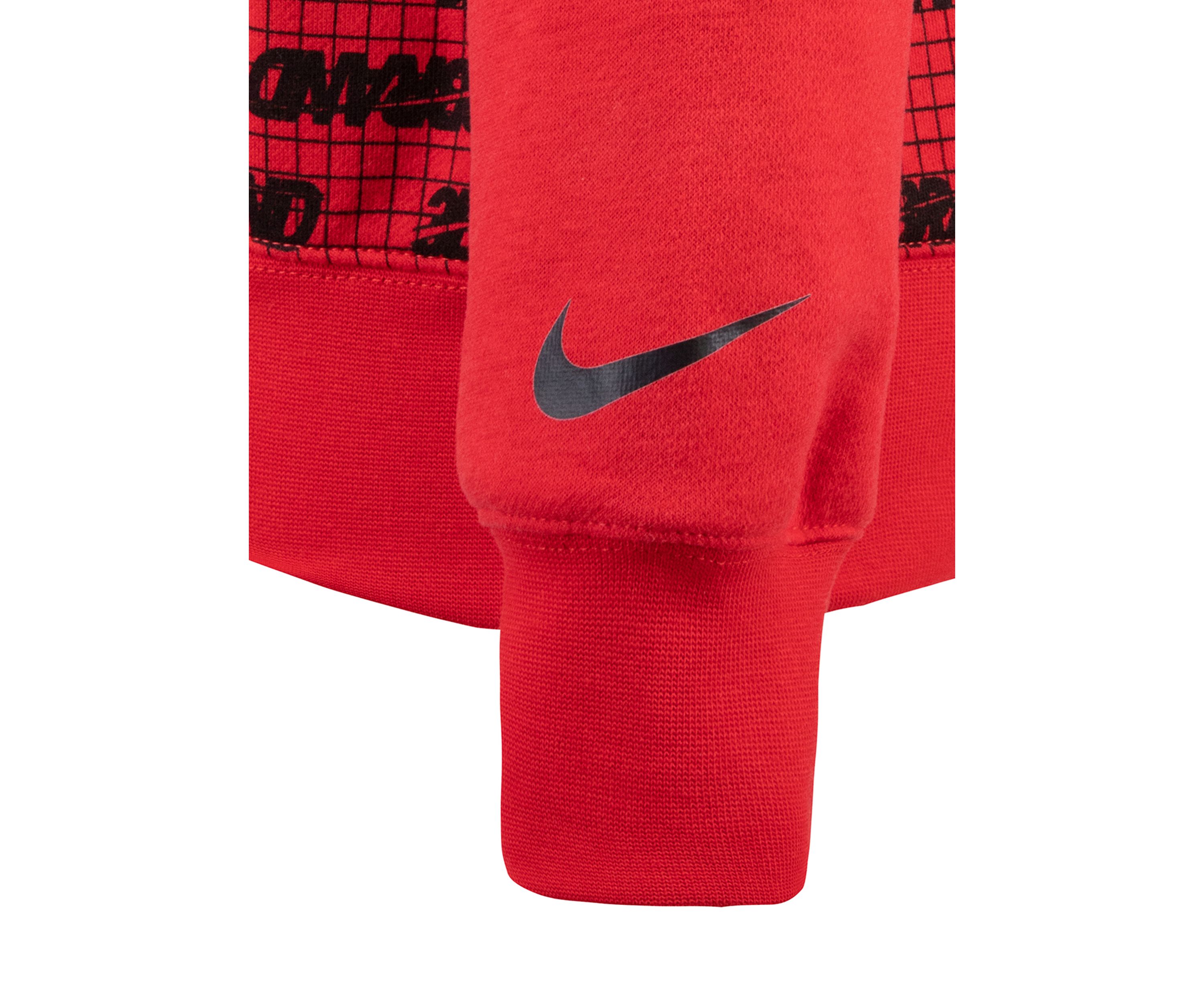 Boys 8-20 AOP Panel Zip Hoodie