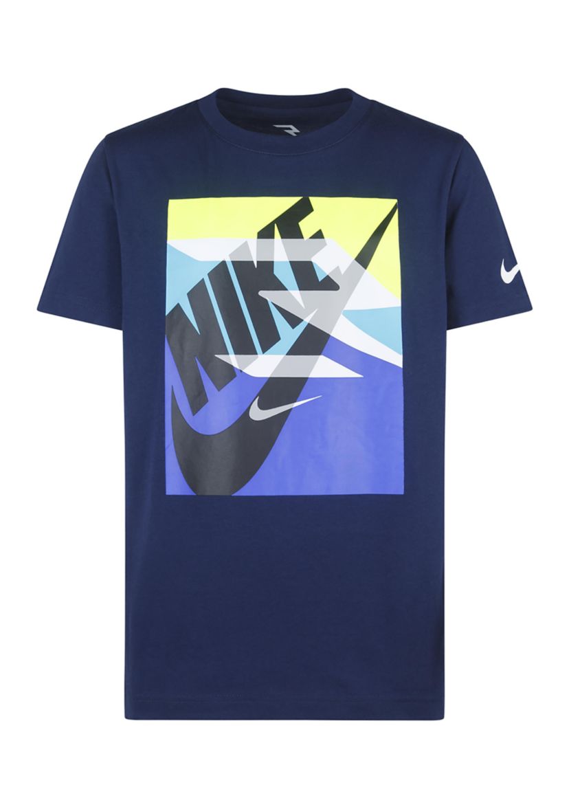 Boys 8-20 Gradient Box Logo Graphic T-Shirt