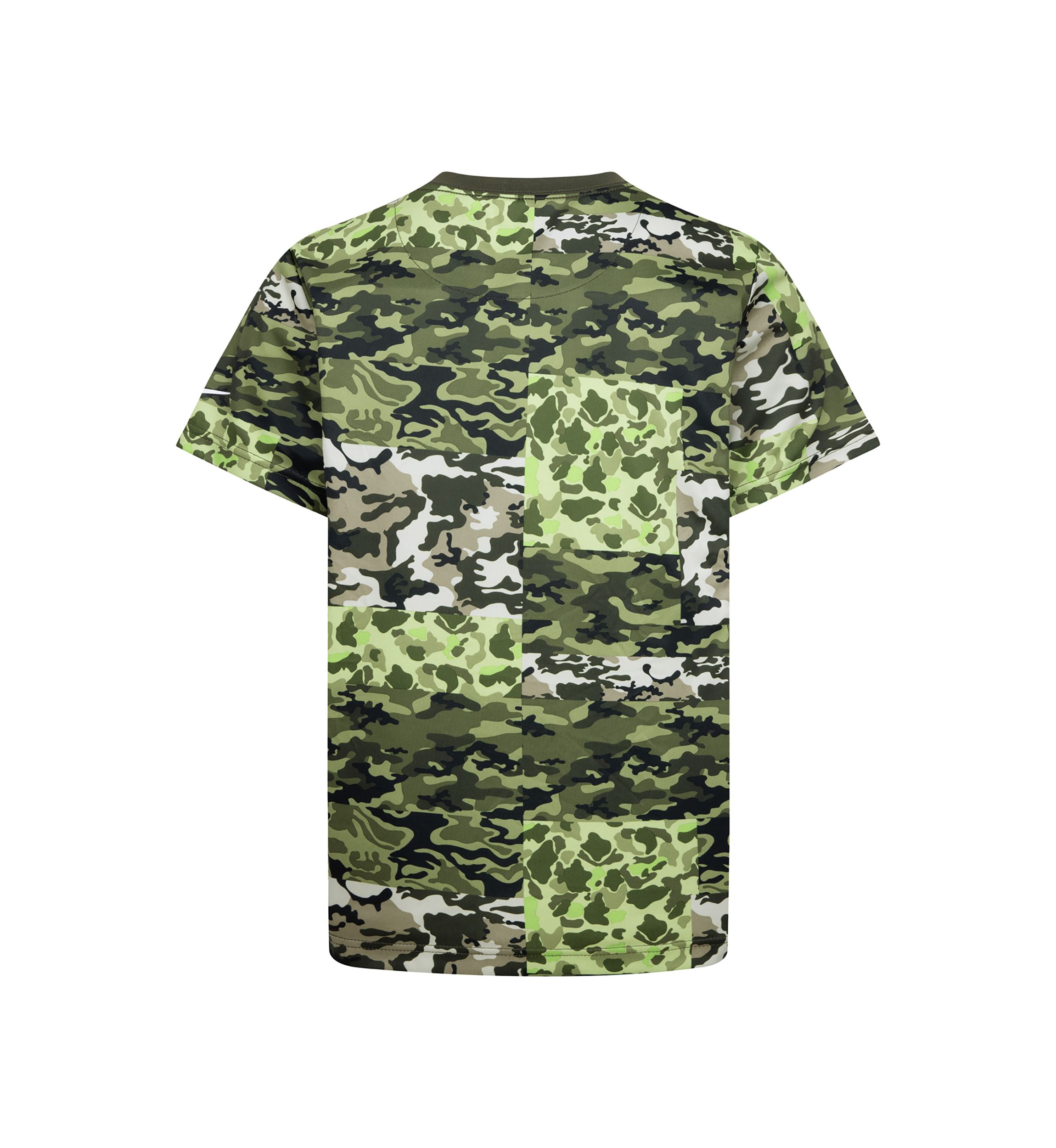Boys 8-20 Camo Printed Patchwork Graphic T-Shirt