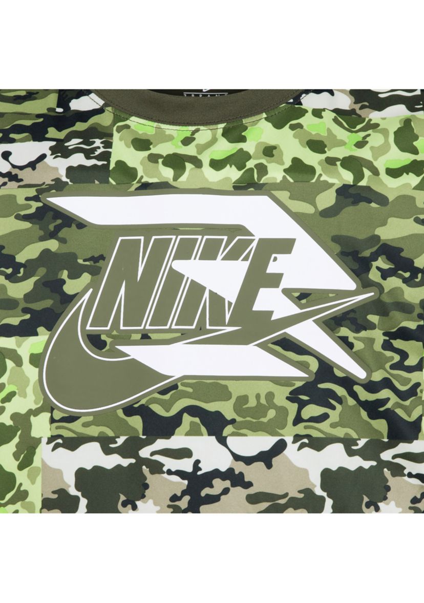 Boys 8-20 Camo Printed Patchwork Graphic T-Shirt