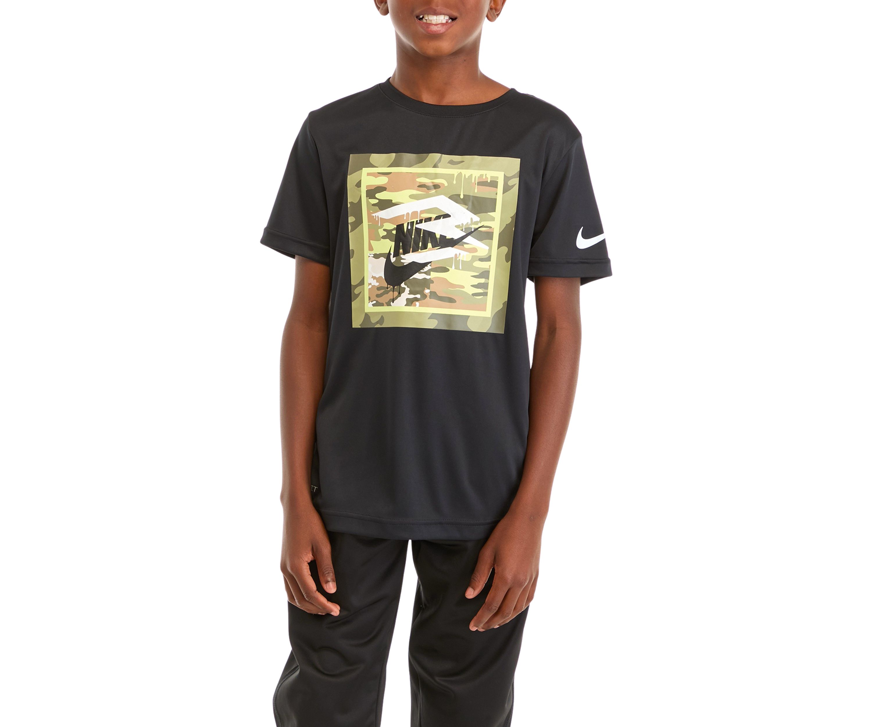 Boys 8-20 Camo Box Logo Graphic T-Shirt