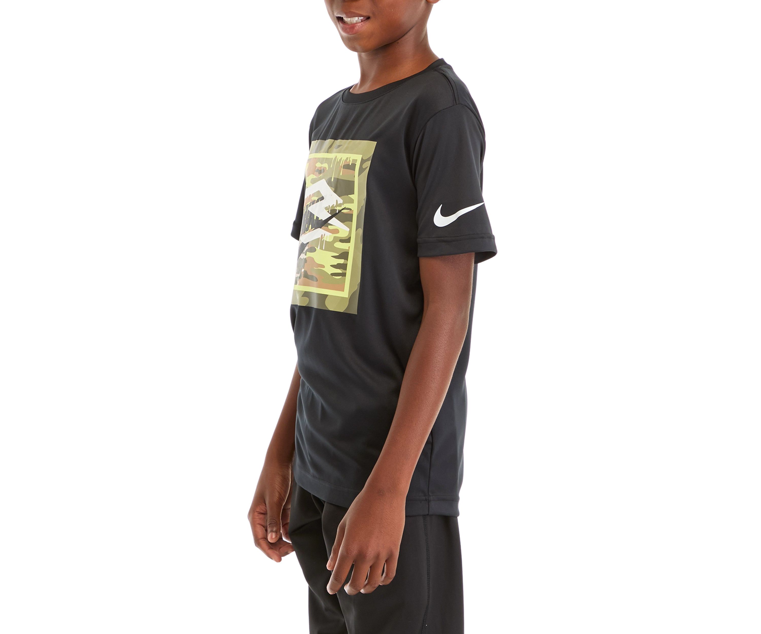Boys 8-20 Camo Box Logo Graphic T-Shirt
