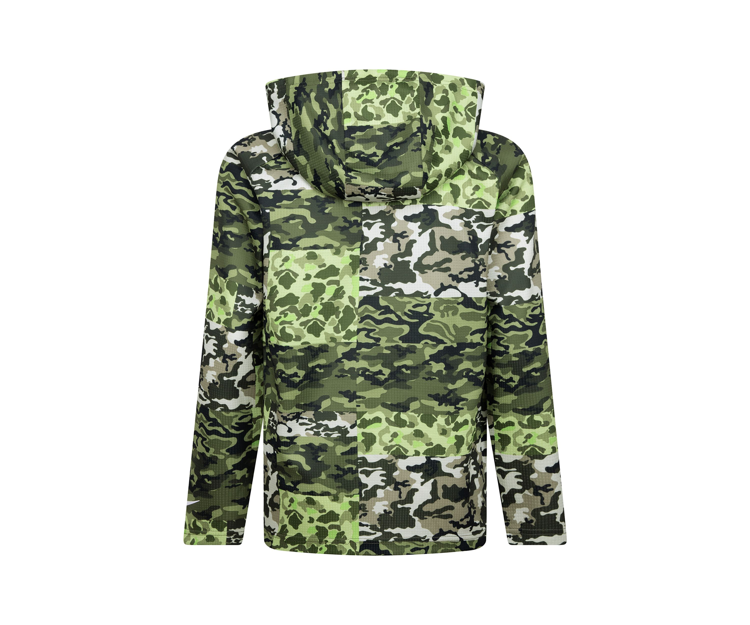 Boys 8-20 Camo Patchwork Printed Graphic Hoodie