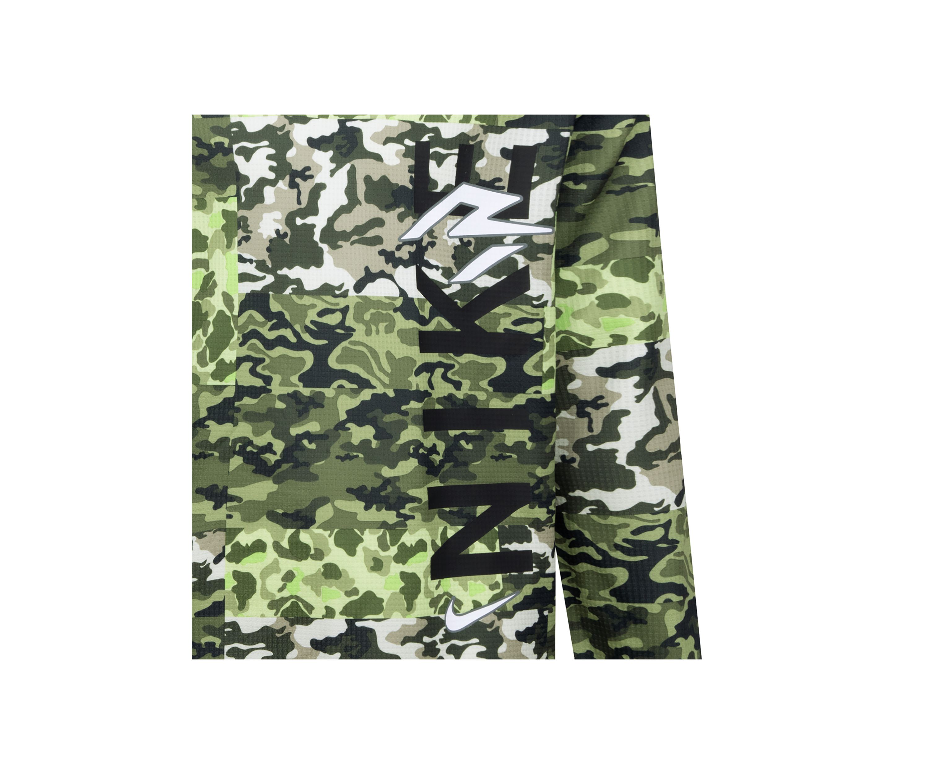 Boys 8-20 Camo Patchwork Printed Graphic Hoodie