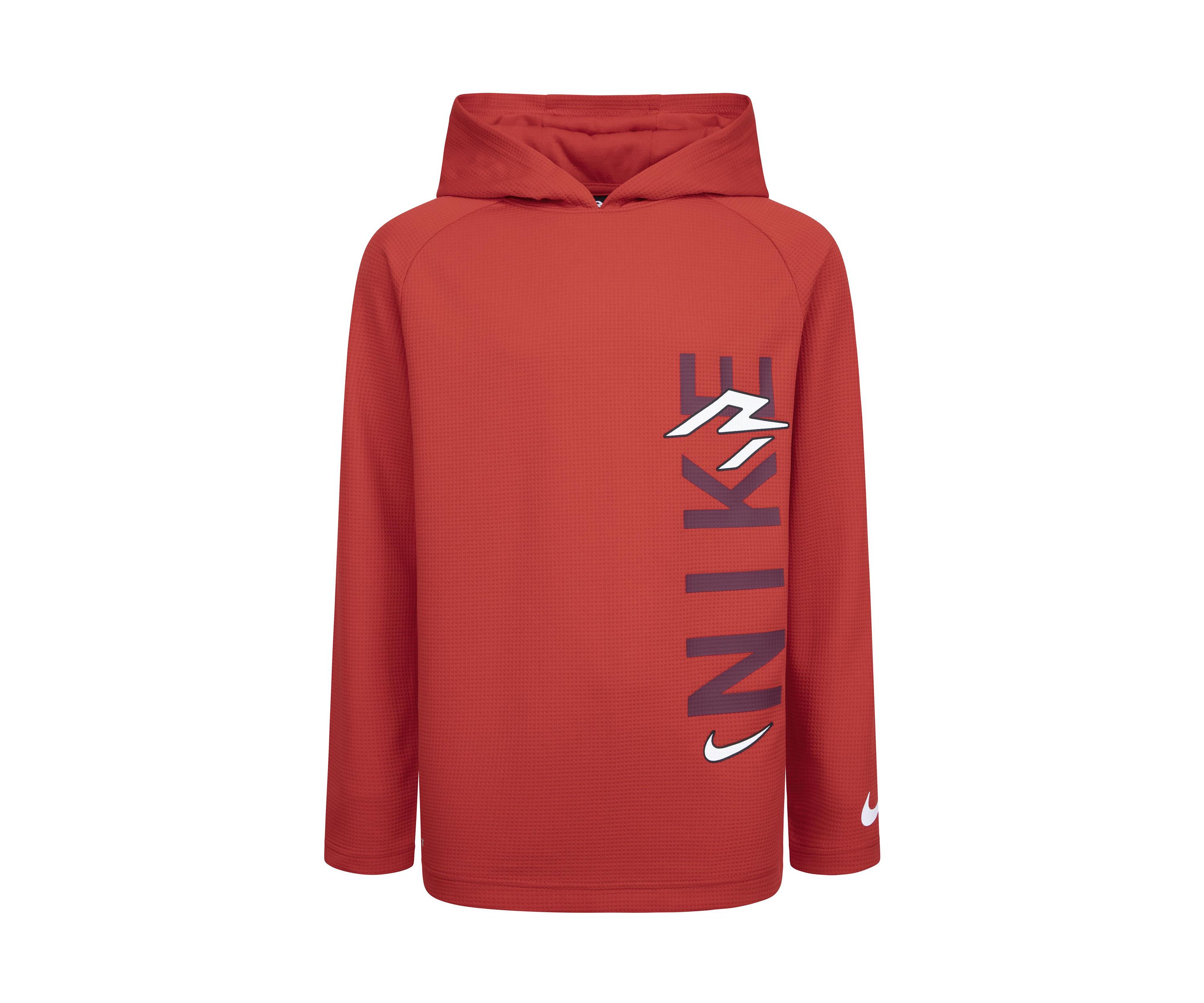 Boys 8-20 Vertical Logo Graphic Thermal Hoodie