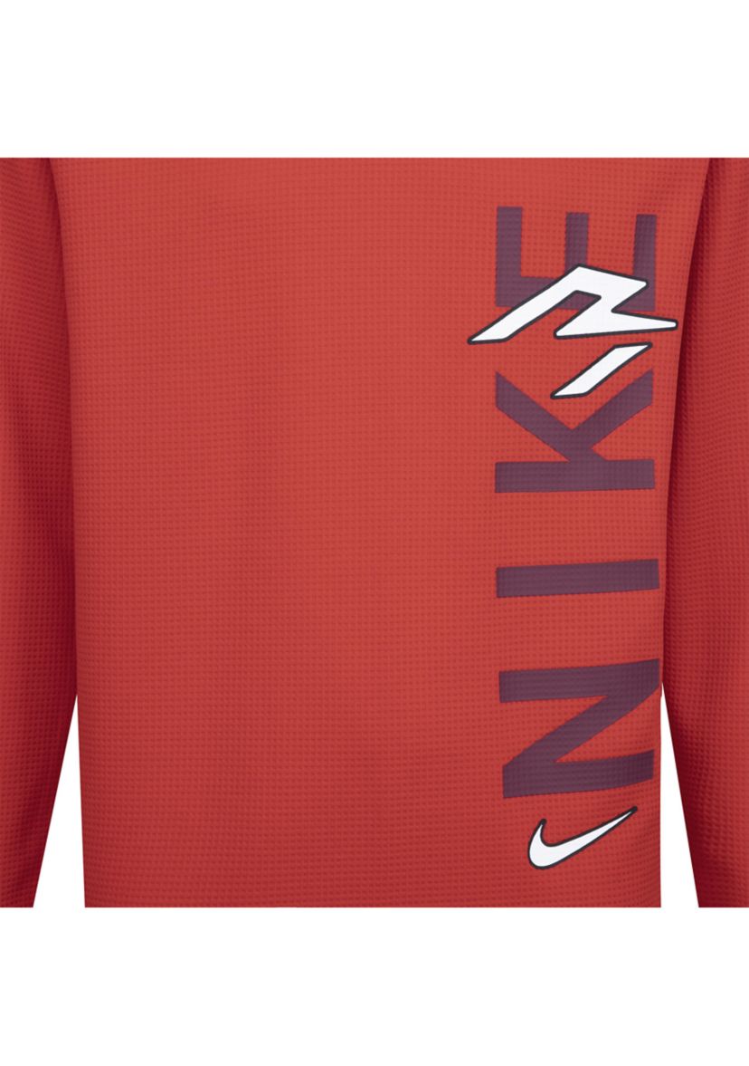 Boys 8-20 Vertical Logo Graphic Thermal Hoodie