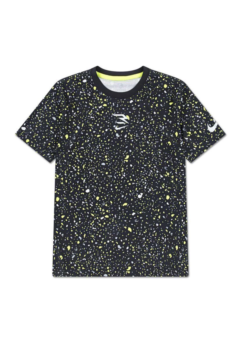Nike 3BRAND by Russell Wilson Boys 8-20 Large Splatter Printed T