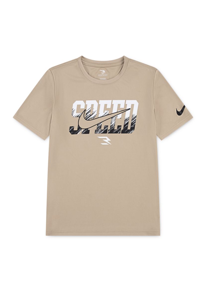 Nike 3BRAND by Russell Wilson Boys 8-20 Speed Dri Fit T-Shirt | Belk