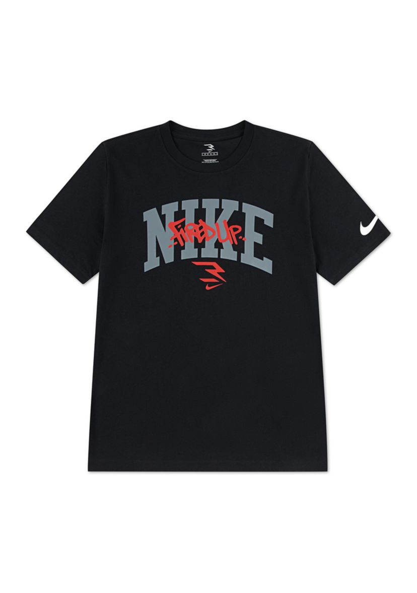 Nike 3BRAND by Russell Wilson Boys 8-20 RWB Graffiti Tag Lockup T