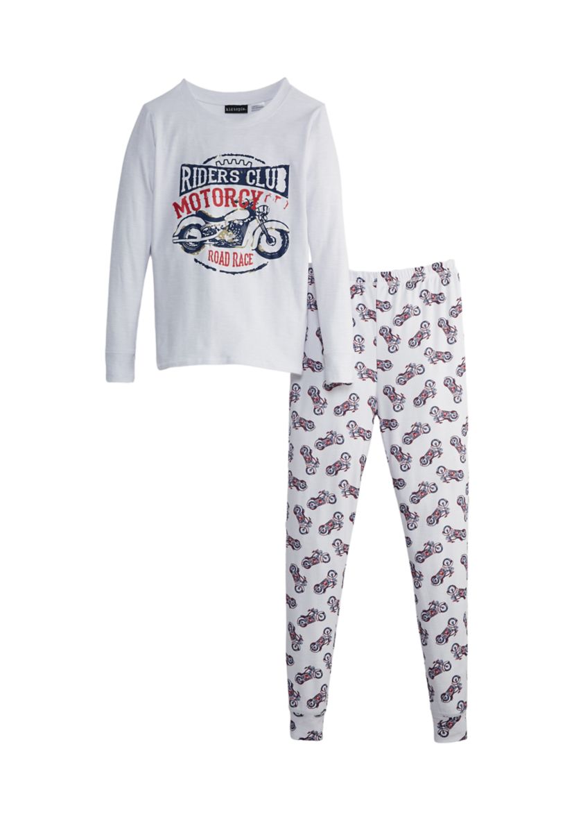Girls 4-6x Long Sleeve Top and Joggers Pajama Set 