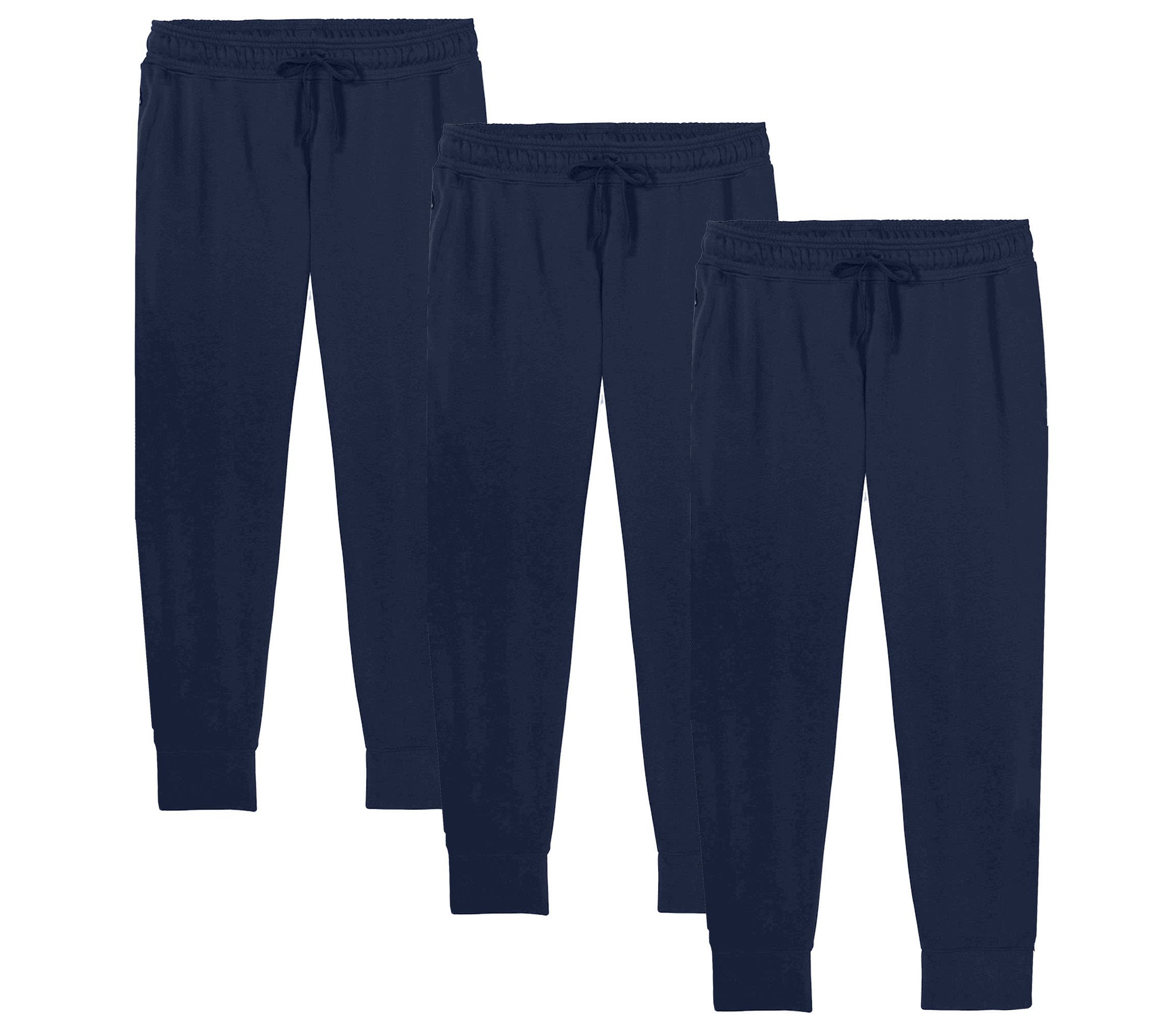 Boys Slim-Fit Fleece Jogger Sweatpants - 3 Pack