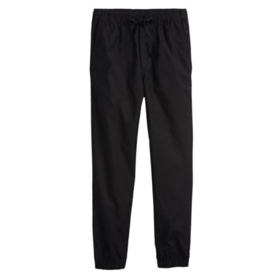 Galaxy by Harvic Kids Boy's Slim Fitting Cotton Stretch Classic Twill Joggers, Black, XL Husky