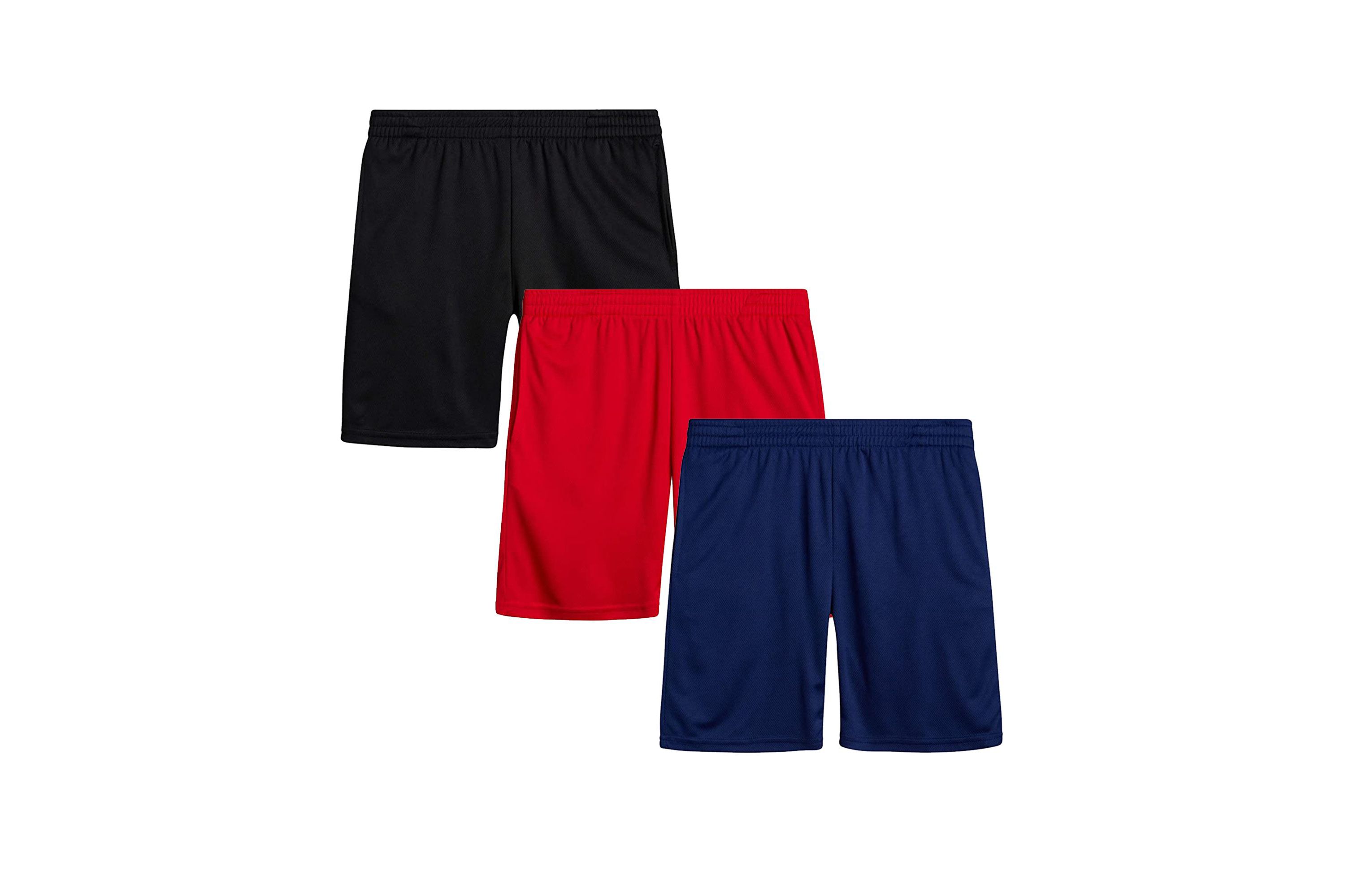 Boys Active Mesh Basketball Shorts (S-XL)