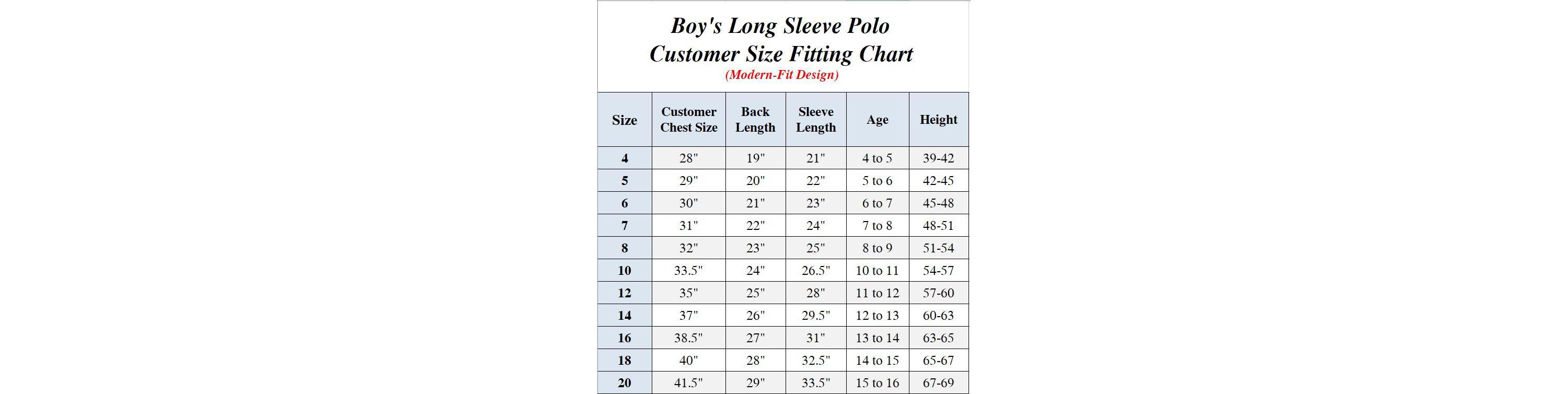 Galaxy By Harvic Boys Uniform Long Sleeve Polo Shirts