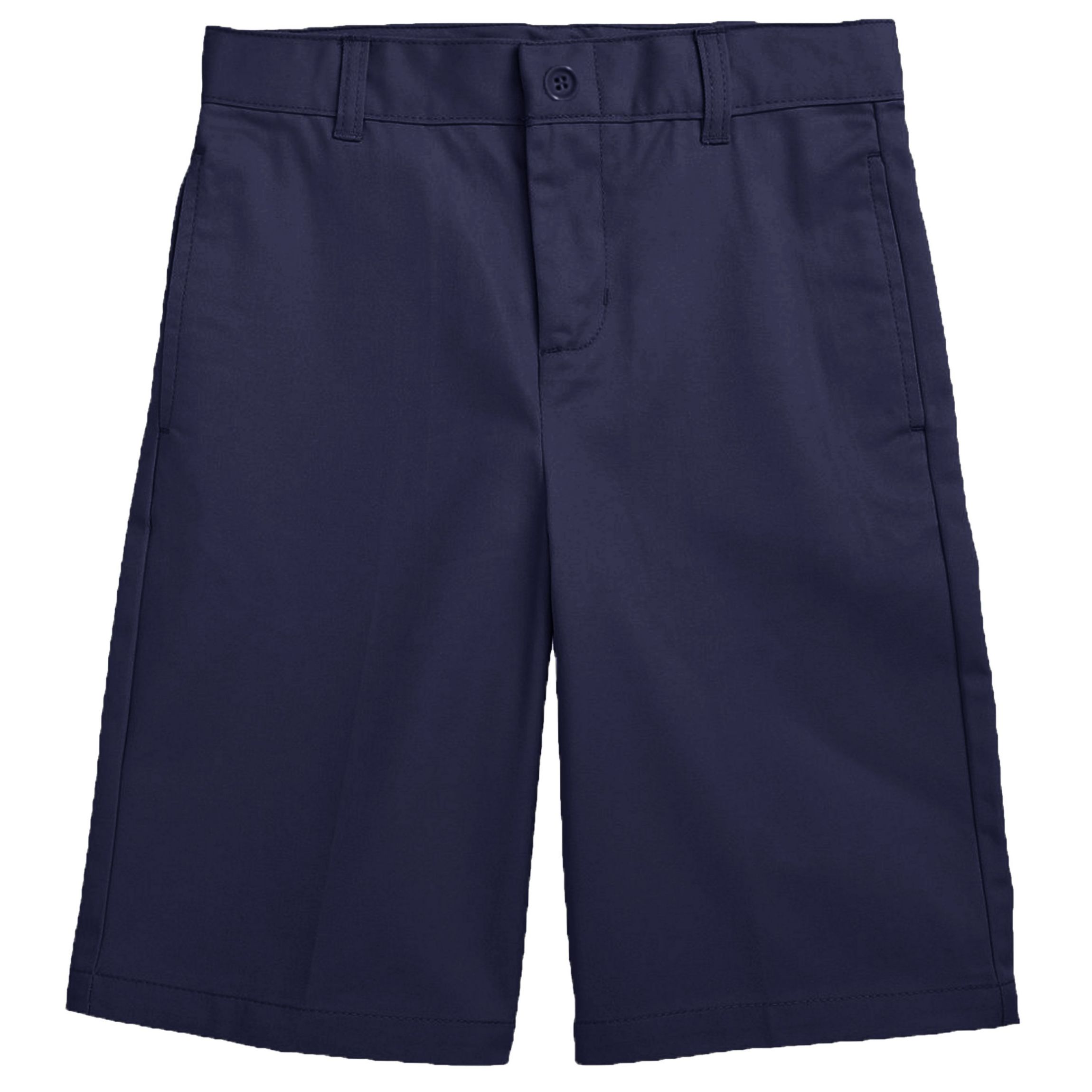 Boys Stretch Slim Fit School Uniform Twill Shorts