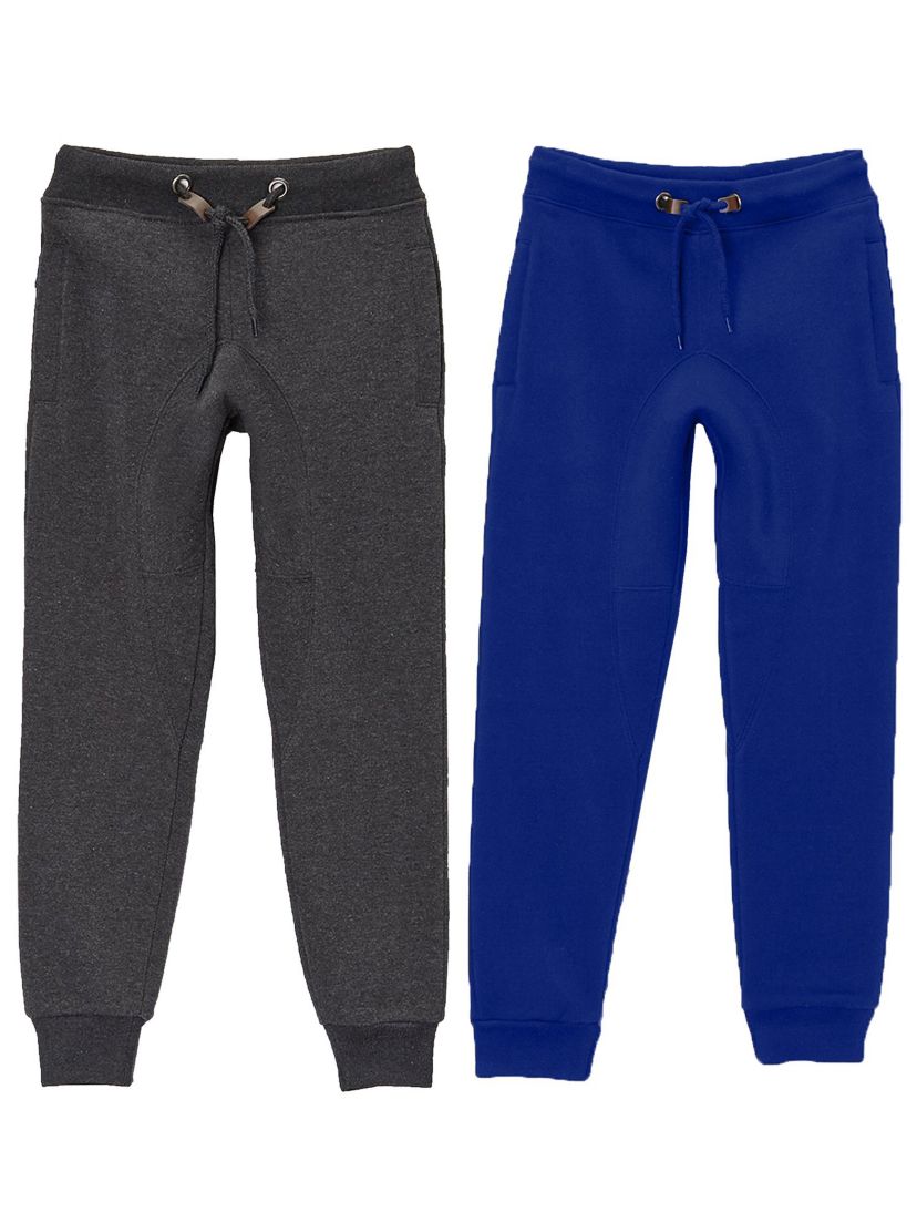 Boys Slim-Fit Fleece Jogger Sweatpants (2-Pack)