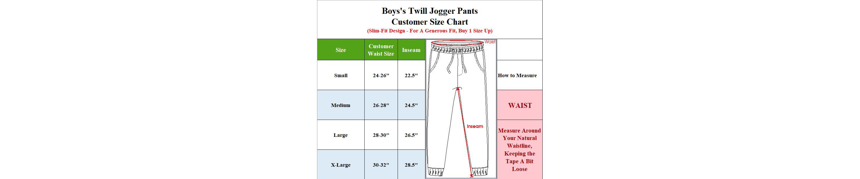 Slim Fitting Cotton Stretch Classic Twill Joggers