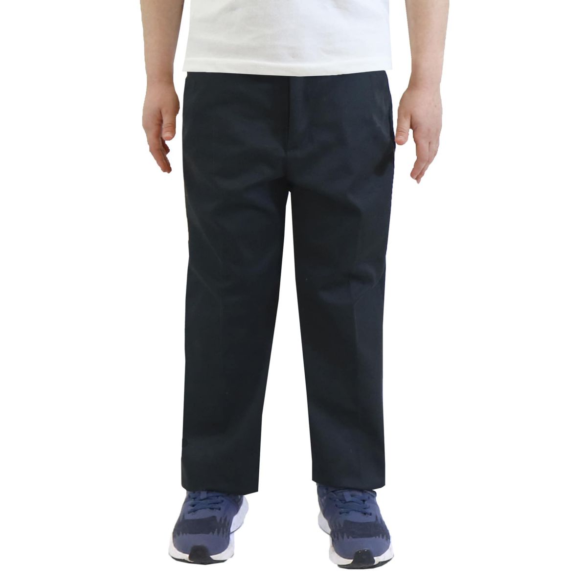 Galaxy Authentic Boys Flat Front School Uniform Pants