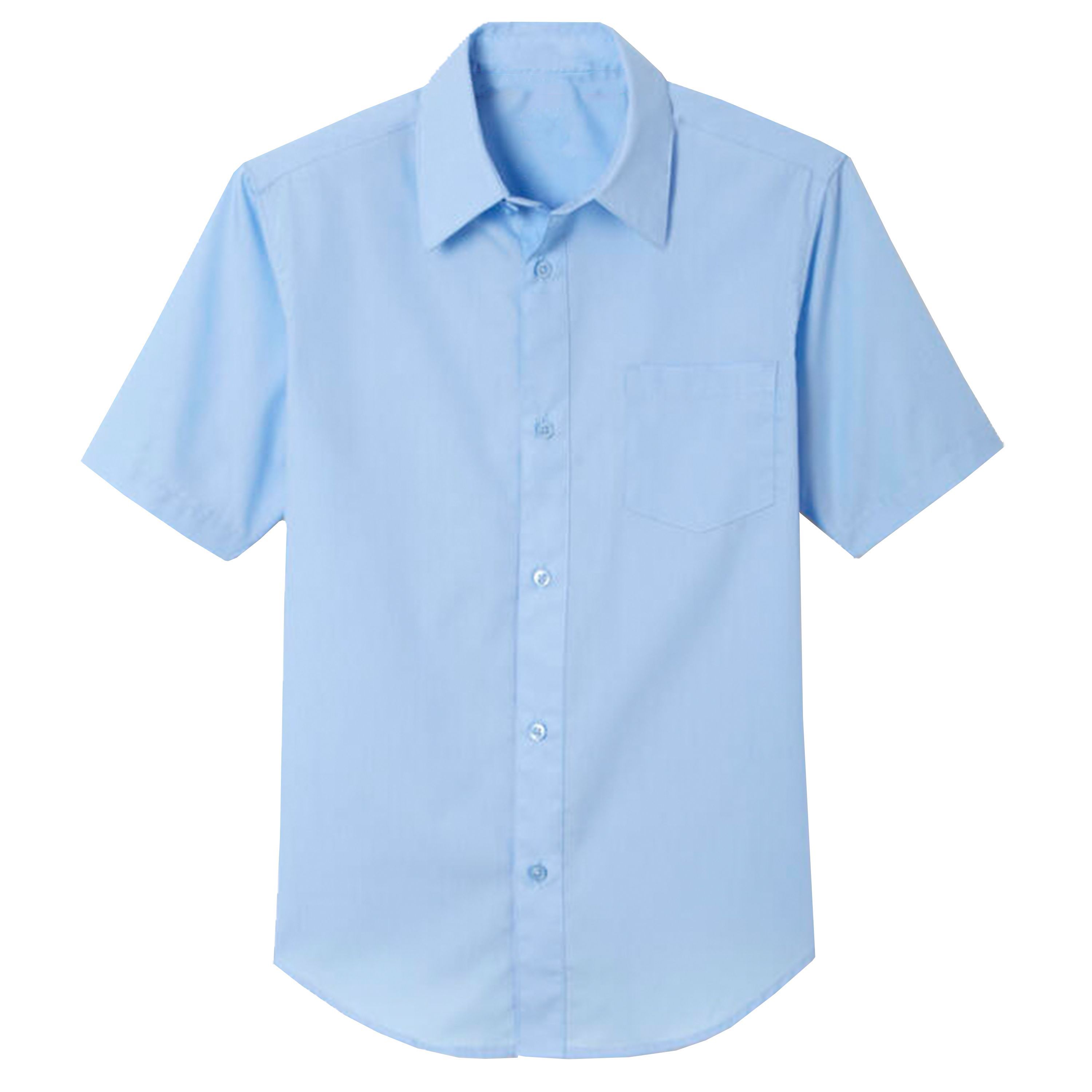 Boys Short Sleeve Casual Dress School Uniform Shirts (Big Boys, Little Boys)