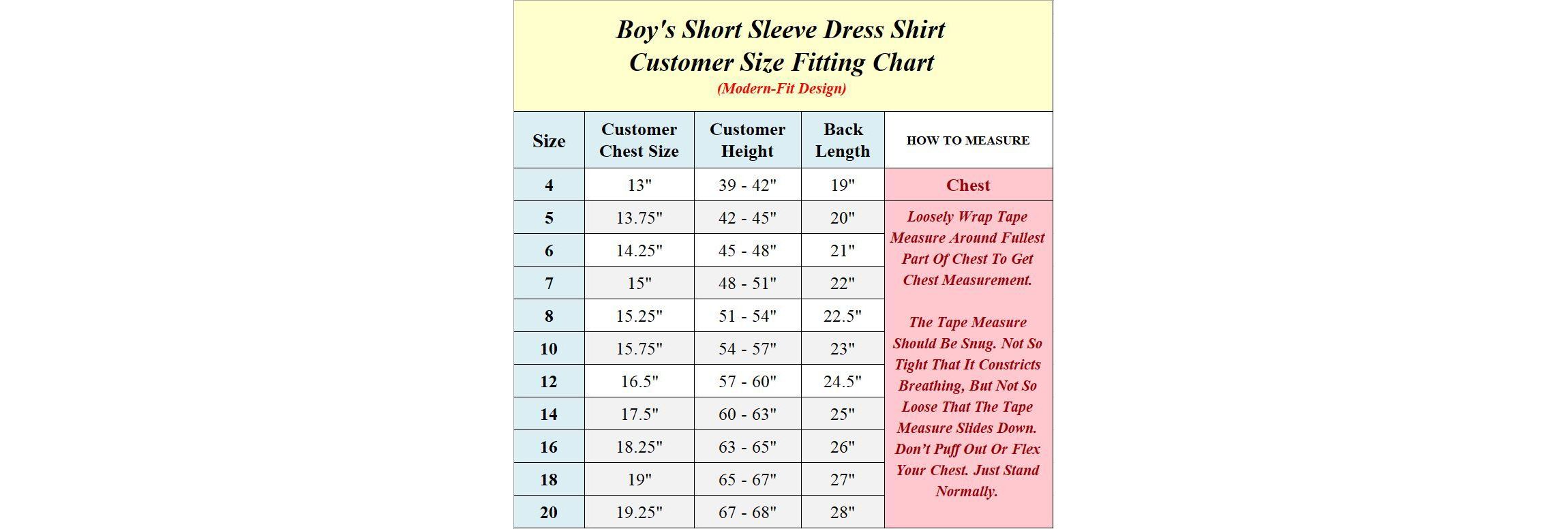 Boys Short Sleeve Casual Dress School Uniform Shirts (Big Boys, Little Boys)