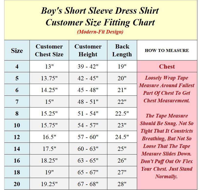 Boys Short Sleeve Casual Dress School Uniform Shirts (Big Boys, Little Boys)
