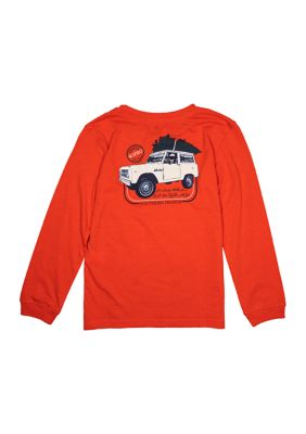 Boys 8-20  Long Sleeve Screen T-Shirt