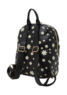 Jessica Simpson Daisy Pom Pom Travel Backpack With 15 Laptop Pocket Black -  ODP Business Solutions