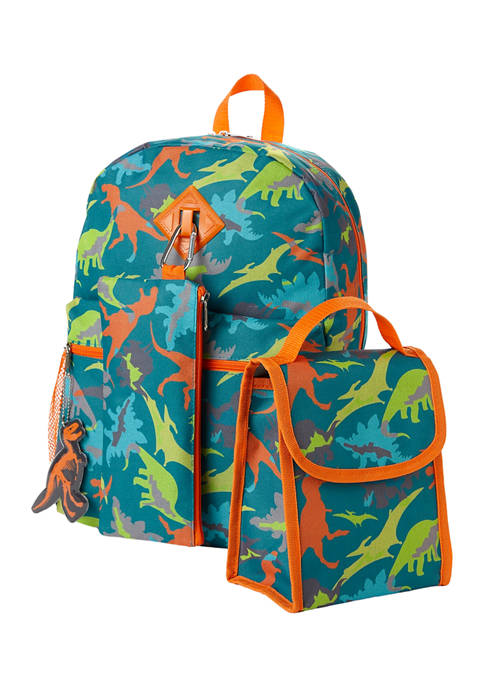 Adventure Trails Kids Dino 5-in-1 Backpack Set