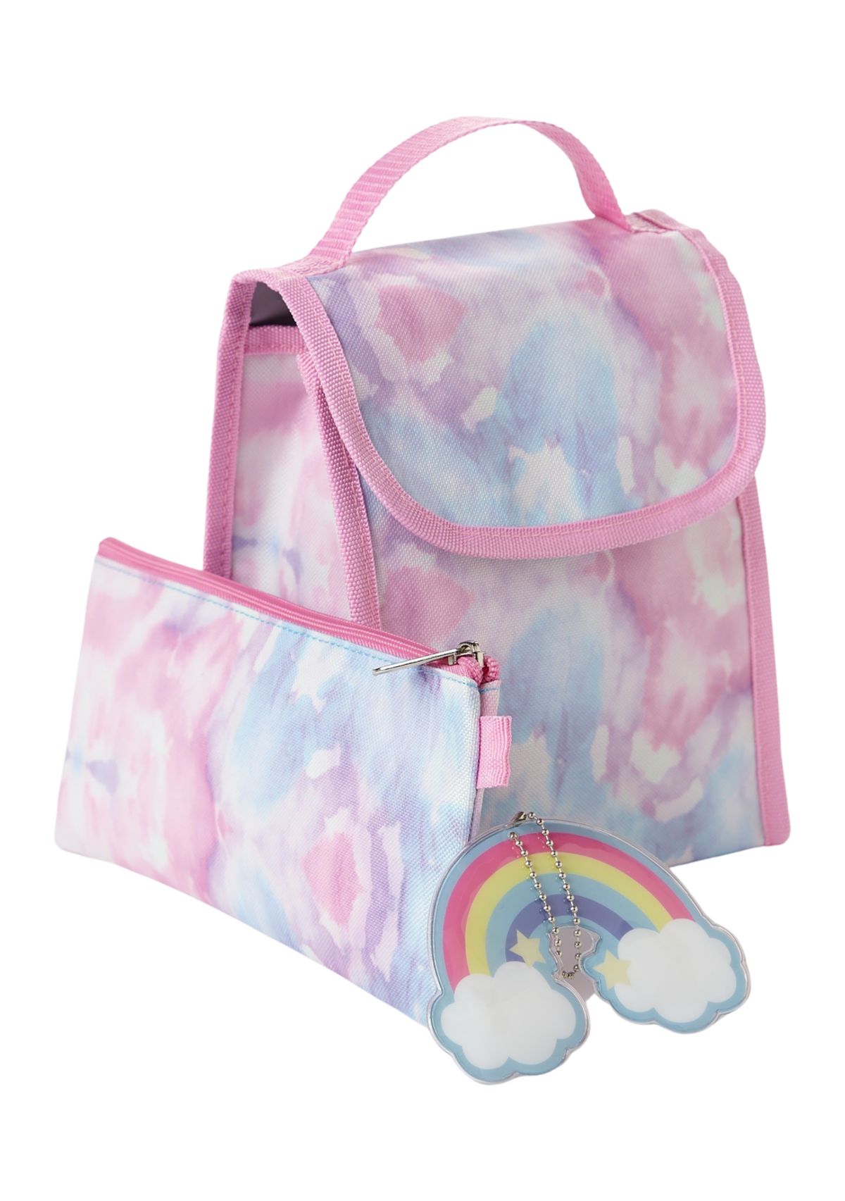 Girls Tie Dye 5-in-1 Backpack Set 