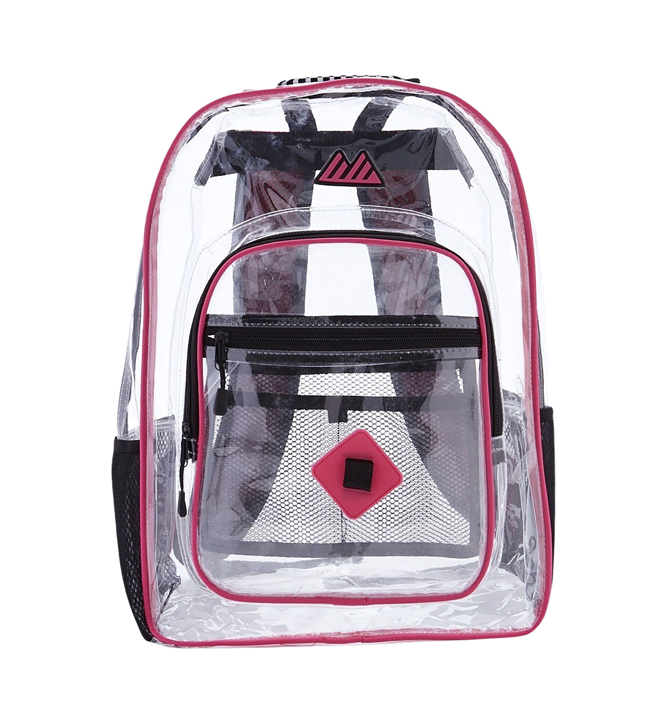 ad sutton kids mini backpack Summit Ridge Deluxe Clear Backpack, Pink