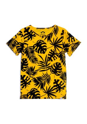 Boys 8-20 Tropic Palms Short Sleeve T-Shirt