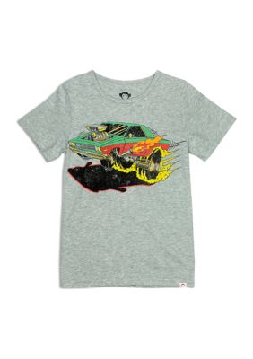 Boys 8-20 Muscle Car Short Sleeve Graphic T-Shirt