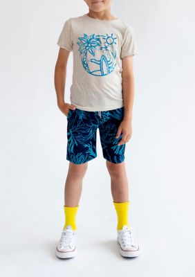 Boys 4-20 Short Sleeve Day Surf Graphic T-Shirt