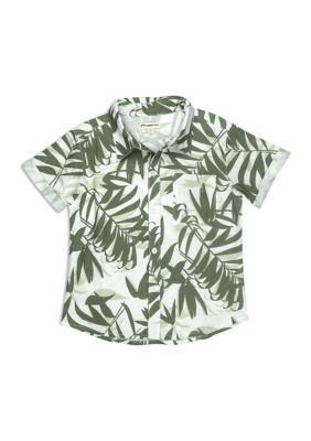 Boys 8-20 Areca Green Playa Shirt